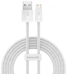Baseus CALD000402 andmeedastus- ja laadimiskaabel | USB-A kuni Lightning | 12W | 1m | valge