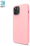 Riff Slim & Soft silikoonist tagakaane &uuml;mbris pehme sisuga Apple iPhone 13 Pro Max Light Rose
