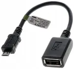 Sony EC310 Micro-USB OTG hostiadapter, isane Micro-USB - emane USB Type-A, originaal