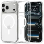 Spigen Ultra Hybrid telefoni &uuml;mbris MagSafe toega iPhone 18 Pro | iPhone 17 Pro valge