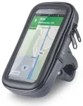 Forever BH-100XL universaalne (9x16.5cm) rattaraami hoidik telefonile | GPS, must