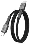 Tech-Protect Ultraboost DNA MagTwist andme- ja laadimiskaabel | USB-C kuni USB-C | 100W | 1m | hall