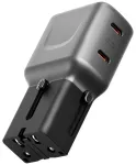 ENERGEA TravelGo Adapter 45 reisilaadija | 45W | GaN | USB-C | must