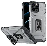 Crystal Ring Tough Rugged telefoni &uuml;mbris alusega iPhone 13 Pro Max must
