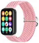 Telcon Braided nutikella rihm Xiaomi Mi Band 8 Pro jaoks | nailonist | roosa