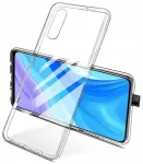 Fusion Ultra Back Case 1 mm vastupidav silikoonist kaitse&uuml;mbris Huawei P Smart jaoks, l&auml;bipaistev