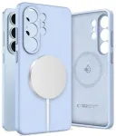 TECH-PROTECT Silicone telefoni &uuml;mbris MagSafe toega Samsung Galaxy S26 Ultra (S948) sinine