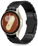 Tech-Protect Stainless Line nutikella rihm Samsung Galaxy Watch 4/5/5 Pro/6/7/FE jaoks | roostevaba teras | must