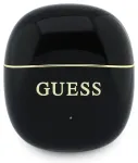 Guess Gold Line Glossy Classic Logo TWS Wireless Earphones Black