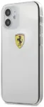 Ferrari ESTRHCP12STR Silicone telefoni &uuml;mbris iPhone 12 Mini l&auml;bipaistev