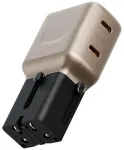 ENERGEA TravelGo Adapter 45 reisilaadija | 45W | GaN | USB-C | must