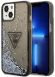 Guess GUHCP14MLFCTPK iPhone 14 Plus | 15 Plus 6.7" czarny|black hardcase Liquid Glitter Palm Collection