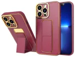 New Kickstand Case telefoni &uuml;mbris alusega iPhone 13 Pro Max punane