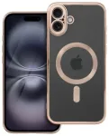 Electro Mag telefoni &uuml;mbris MagSafe toega iPhone 16 Plus pruun