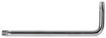 Torx v&otilde;ti L-t&uuml;&uuml;pi CrV T 9 80/15mm