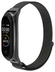 Nailonist nutikella rihm Xiaomi Mi Band 5/6/7 jaoks | nailonist | must