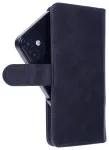 Universaalne raamatukujuline &uuml;mbris COMMON, suurus M, mudelitele SAMSUNG S21 / NOTE / NOTE 2 / NOTE 3 / S10 / HUAWEI P30 Lite / P9 / P9 Lite / SONY XPERIA Z3 / Z4 / Z5, tumesinine