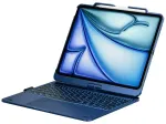 Typecase Flexbook Touch Case with Keyboard for iPad Air 13" M2 2024 / M3 2025 / M4 2026 blue