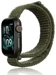 Beline nutikella rihm Apple Watch (38/40/41 mm) jaoks | nailonist | roheline