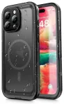 Shellbox Dot telefoni &uuml;mbris MagSafe toega iPhone 16 Pro must