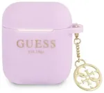 GUA2LSC4EU Guess 4G Charm silikoon&uuml;mbris Airpods 1|2 lilla