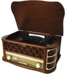 Sencor STT 016 Retro turntable with Cassette| MP3| USB| SD | FM functions