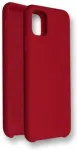 Riff Plāns & Mīksts silikona aizmugures maks ar mīkstu iek&scaron;pusi priek&scaron; Apple iPhone 11 Pro Max Red