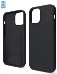 Riff Slim & Soft silikoonist tagakaas pehme sisesviga Apple iPhone 13 Pro Max Black