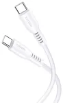 iKaku KSC-973 PD100W Kiirlaadimise ja andmesidekaabel Type-C kuni Type-C 1m White