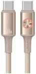 USAMS Huan Series SJ751 andmeedastus- ja laadimiskaabel | USB-C kuni USB-C | 240W | 1.2m