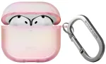 Case UNIQ Iridescia for AirPods 4 Hang Case pink prism
