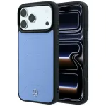 Mercedes Leather Mesh with Bow Line telefoni &uuml;mbris MagSafe toega iPhone 18 Pro Max | iPhone 17 Pro Max sinine