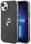Karl Lagerfeld KLHMP15SHGKCNOK Karl&Choupette Glitter MagSafe toega telefonikorpus iPhone 15 must