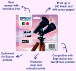 Tindikassettide komplekt Epson 502 C13T02V64010 4 v&auml;rvi