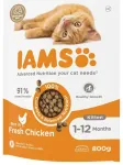 Dry food for kittens - IAMS CAT KITTEN CHICKEN, 800 gr