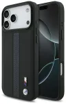 Case BMW M Perforated Stripe Logo MagSafe for iPhone 17 Pro Max blue