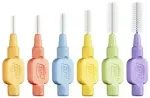 TEPE Interdental Brush Extra Soft Cleaners Mixed Pack - Dental Brushes Between Teeth 8 Pack  0.45 to 1.1 MM