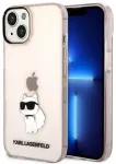 Karl Lagerfeld KLHCP14MHNCHTCP iPhone 14 Plus | 15 Plus 6,7" r&oacute;żowy|pink hardcase Ikonik Choupette