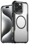 Leading Series telefoni &uuml;mbris MagSafe toega iPhone 16 Pro must