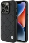BMW BMHCP15X22RQDK iPhone 15 Pro Max 6.7" czarny|black Leather Quilted