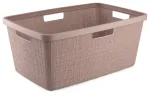 Pesukorv džuut 46L 59x39x26cm roosa
