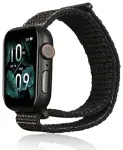 Beline nutikella rihm Apple Watch (38/40/41 mm) jaoks | nailonist | must
