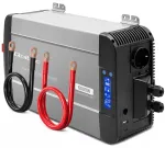 Qoltec puhas siinusinvertor UPS-iga | 12V kuni 230V | 3000/6000W | USB | &Uuml;hildub LiFePO4 GEL AGM-iga