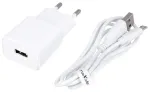 Maxlife MXTC-01 reisilaadija | 5W | USB-A | komplektis Micro USB kaabel | valge