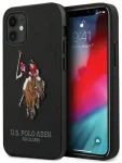 U.S. Polo &uuml;mbris USHCP12SPUGFLBK iPhone 12 mini 5,4" must Polo Embroidery Collection