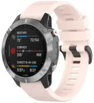 Beline nutikella rihm Garmin Fenix 8/Fenix 7 Pro/MARQ Gen2/Epix Pro Gen2 jaoks | silikoonist | roosa