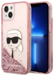 Karl Lagerfeld KLHCP14MLNKHCP &uuml;mbris Glitter Karl Head iPhone 14 Plus 6,7" roosa