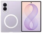 Samsung Clear Magnet telefoni &uuml;mbris MagSafe toega Samsung Galaxy Z Fold 8 (F971) l&auml;bipaistev (kaitsekile komplektis)