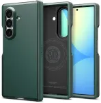 Spigen Tough Armor Pro telefoni &uuml;mbris MagSafe toega Samsung Galaxy Z Fold 8 Ultra (F976) roheline
