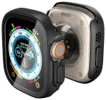 Spigen Thin Fit 360 nutikella &uuml;mbris Apple Watch Ultra 1/2 (49 mm) jaoks | must